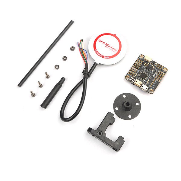 Inav F3 Deluxe Flight Controller Integrated with M8N GPS Compass Baro OSD