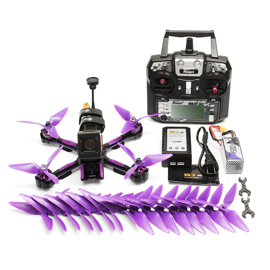 Eachine Wizard X220S FPV Racer Omnibus F4 5.8G 72CH VTX 30A Dshot600 800TVL CCD iRangeX iRX-i6X RTF