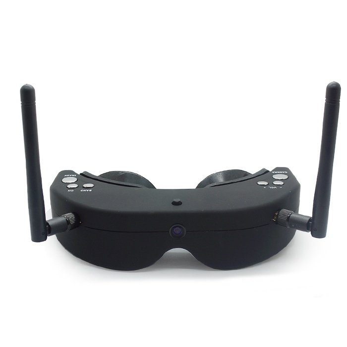 Skyzone SKY01S Upgraded 5.8G 48CH FPV Goggles Auto Search Video Headset With Front Camera