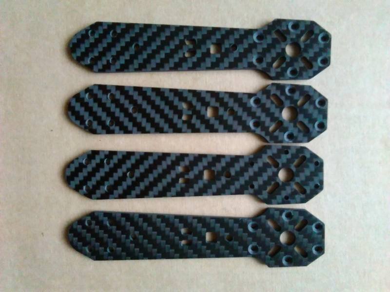 Eachine Falcon 250 Pro Arm Board Plate Frame Part Racer Set of 4