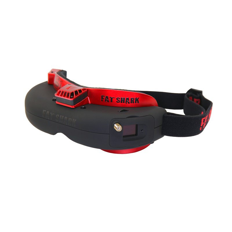 Fatshark Attitude V4 FPV Goggles 4:3 Video Headset With DVR 5.8G 32CH OLED RX 18650