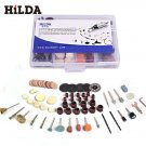 HILDA 91pcs Electric Polishing Kit Dremel Rotary Tool Accessory Set