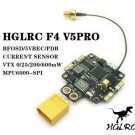 F4 V5PRO Flight Controller 5.8G 40CH 0/25/200/600mW Switchable FPV Transmitter w/ 5V BEC OSD PDB