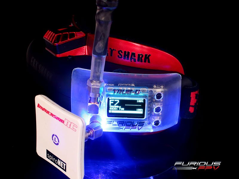 Furious True-D V3.5 FPV Diversity Receiver Firmware 3.6 For FatShark Attitude Goggles