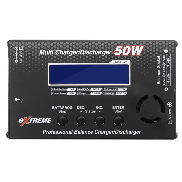 SkyRC Extreme 50W/5A Professional Balance Lipo Battery Charger Discharger