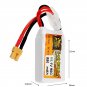 ZOP Power 11.1V 550mAh 80C 3S Lipo Battery XT30 Plug_Sold Out !