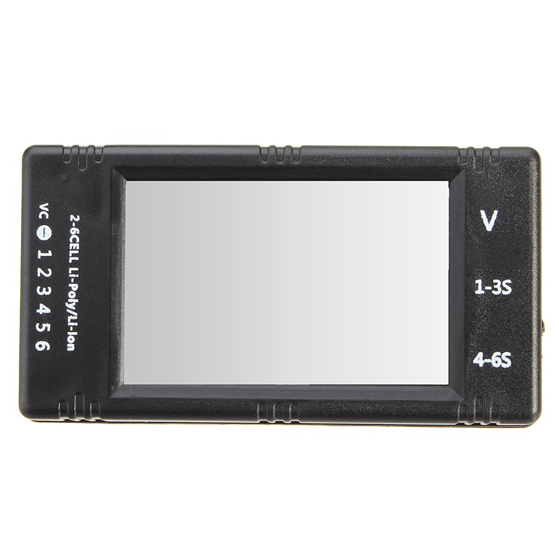 FCMODEL Digital 2S-6S Cell Battery Capacity Checker For RC LiPo LiFe NiMH Battery