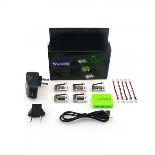 (4) Eachine E010 E010C E011 E013 3.7V 260MAH 45C LIPO Batteries Charger-Sold Out