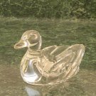 Art Glass Duck Paper Weight