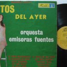 ORQUESTA EMISORAS FUENTES latin america LP EXITOS DEL AYER FUENTES