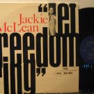JACKIE McCLEAN usa LP LET FREEDOM RING Jazz CUT OUT HOLE/ORIGINAL INNER SLEEVE B