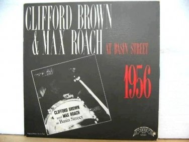 CLIFFORD BROWN & MAX ROACH usa LP AT BASIN STREET Jazz PRIVATE