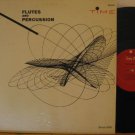 HAL MOONEY usa LP FLUTES AND PERCUSSION Jazz FOLDOUT TIME