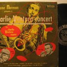 CHARLIE VENTURA usa LP GENE NORMAN PRESENTS Jazz MONO DECCA