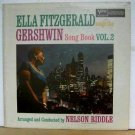 ELLA FITZGERALD usa LP SINGS GERSHWIN VOL.2 Jazz VERVE