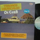TESOROS MUSICALES DE CUBA latin america LP VOL 5 ECO