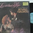 LOS VIOLINES DE PEGO latin america LP LA MUSICA DE ARMANDO MANZANERO TECA
