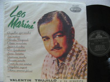 LEO MARINI peru LP CON VALENTIN TRUJILLO Latin ODEON