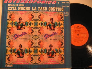 SONIA usa LP ESTAFA DE AMOR Latin RCA excellent