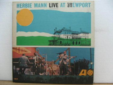 HERBIE MANN usa LP LIVE AT NEWPORT Jazz ATLANTIC
