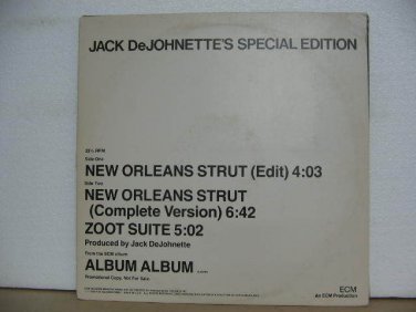 JACK DEJOHNETTE usa LP JACK DEJOHNETTE'S SPECIAL EDITION Jazz ECM