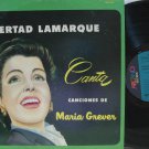 LIBERTAD LAMARQUE usa LP CANTA CANCIONES DE MARIA GREVER Latin ARCANO