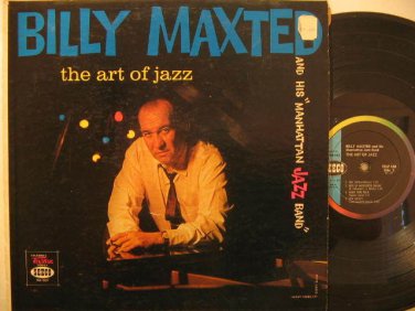 BILLY MAXTED usa LP THE ART OF JAZZ SEECO excellent