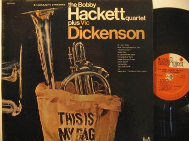 BOBBY HACKETT & VIC DICKENSON usa LP PLUS Jazz FOLDOUT PROJECT
