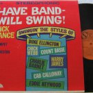 DICK VANCE usa LP HAVE BAND WILL SWING Jazz STRAND