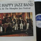 HAPPY JAZZ BAND usa LP LIVE AT THE MEMPHIS JAZZ FESTIVAL JAZZOLOGY