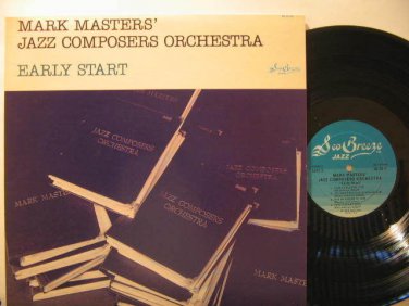 MARK MASTERS usa LP EARLY START Jazz SEA BREEZE excellent