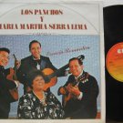 LOS PANCHOS Y MARIA MARTHA SERRALIMA latin america LP ESENCIA ROMANTICA CBS