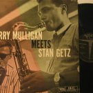 GERRY MULLIGAN usa LP MEETS STAN GETZ Jazz TAPE ON EDGES VERVE