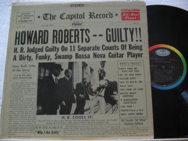 HOWARD ROBERTS usa LP GUILTY Jazz CAPITOL
