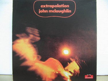 JOHN MCLAUGHLIN usa LP EXTRAPOLATION Jazz POLYDOR