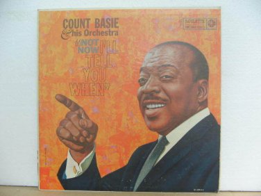 COUNT BASIE usa LP NOT NOW Jazz ROULETTE