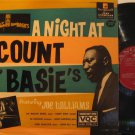 JOE WILLIAMS usa LP A NIGHT AT COUNT BASIE Jazz SMALL WRITING ON BACK VANGUARD