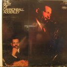 CANNONBALL ADDERLEY usa LP THE BEST OF Jazz SEALED/UNPLAYED/PUNCHED HOLE CAPITOL