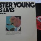 LESTER YOUNG usa LP PRES LIVES Jazz SAVOY