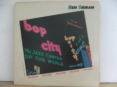 BEN SIDRAN usa LP BOP CITY Jazz PRIVATE