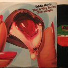 EDDIE HARRIS usa LP THAT IS WHY YOU'RE OVERWEIGHT Jazz SAW CUT ATLANTIC