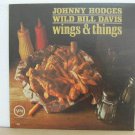 JOHNNY HODGES WILD BILL DAVIES usa LP WINGS & THINGS Jazz VERVE