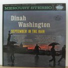 DINAH WASHINGTON usa LP SEPTEMBER IN THE RAIN Jazz MERCURY