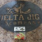 Fatback Crappie Jig Orange/Chart