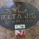 Fatback Crappie Jig Red/White