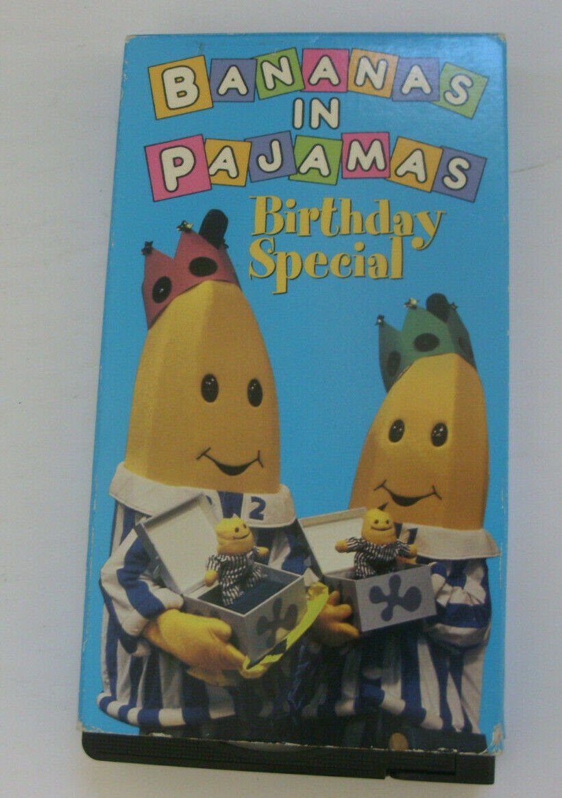 BANANAS IN PAJAMAS Birthday Special VHS