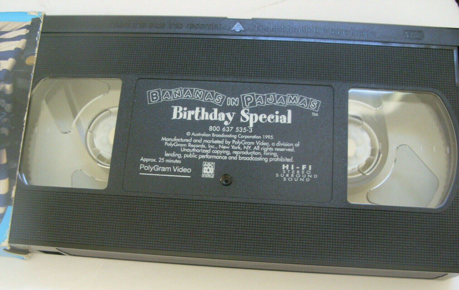 BANANAS IN PAJAMAS Birthday Special VHS