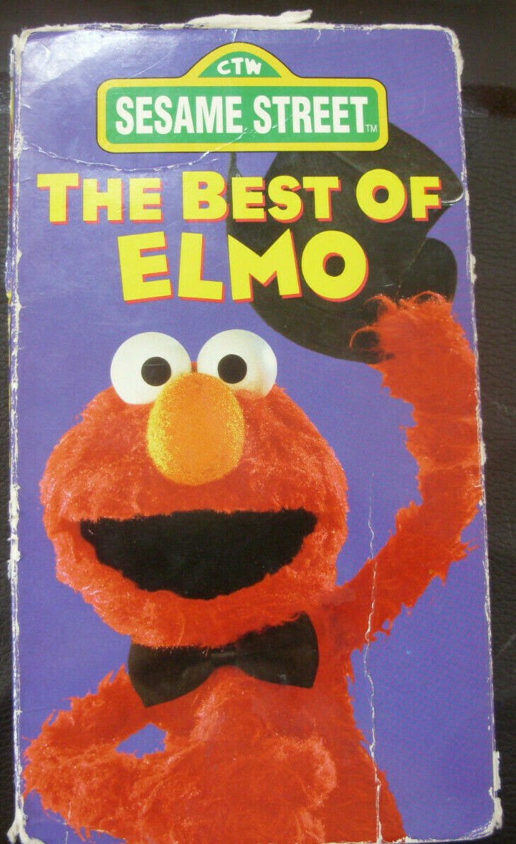 Sesame Street The Best of Elmo VHS 1994