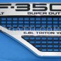 Brand New Ford OEM F-350 XLT SUPER DUTY 2008-2010 6.8L Triton V10 Left Fender Vent Set 8C3Z-16228-D