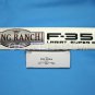 Brand New Ford OEM F-350 King Ranch Lariat Super Duty  2008-2010 Emblem 8C3Z-16720-K
